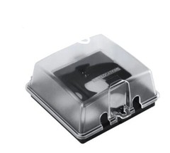 Weatherproof GFCI / Outlet In Use Outdoor Clear Bubble Cover- 2 Gang