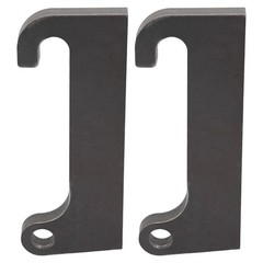 1 Pair Blank Quick Attach Loader Mounts For Cat IT28 Loader mounts Steel