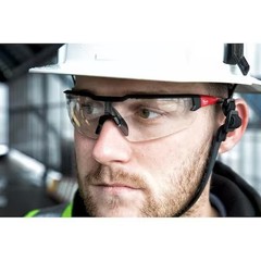 Milwaukee 48-73-2010 Safety Glasses Clear Hard Coat Anti-Scratch Lenses