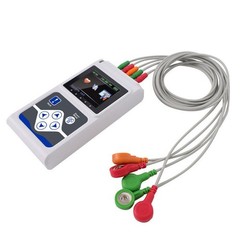 3 Channel Dynamic EKG Holter 24 Hours with PC Software ECG Holter