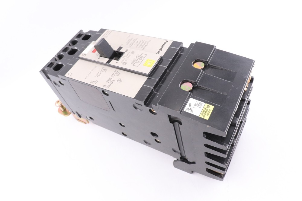 SQUARE D FDA32060 60A 3-POLE POWERPACT CIRCUIT BREAKER, 25KA@240V