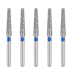 JMU Dental Diamond Burs Round End Taper FG 856L-020M/856L-023M Medium Grit