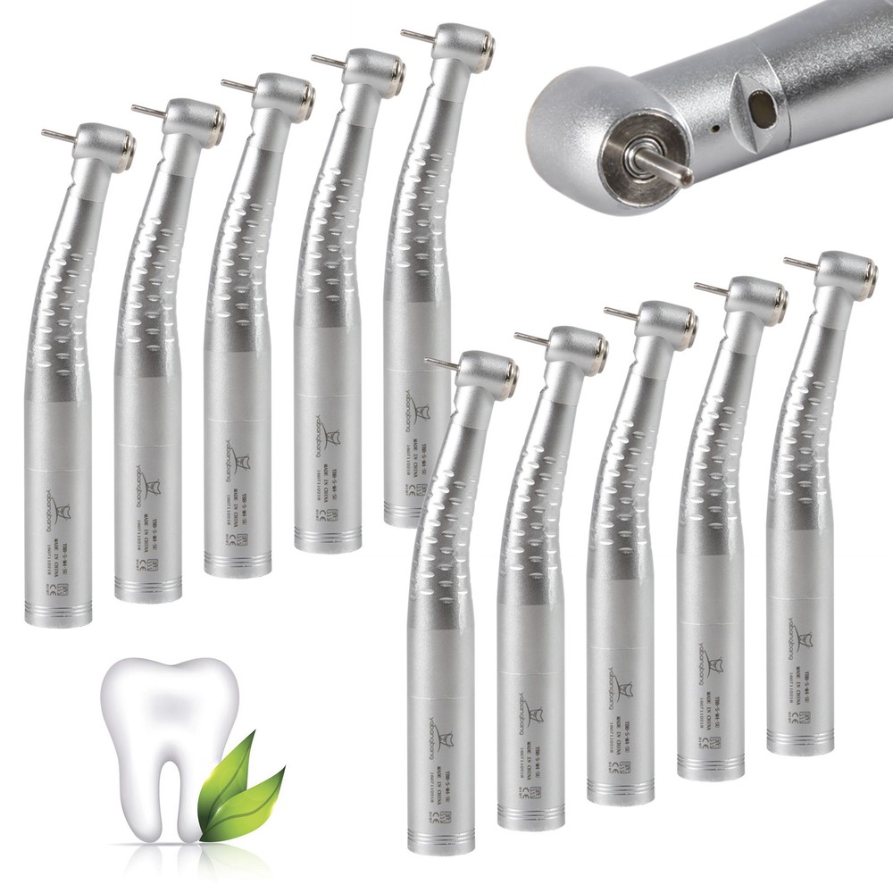 10 Dental LED Fiber Optic High Speed Handpiece Fit KAVO Multiflex Lux coupler YB