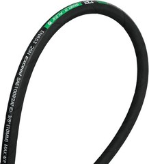 1/2″ x 50 ft Hydraulic Hose 3988 PSI 2 Steel Wire Braid Rubber Flexible Hose