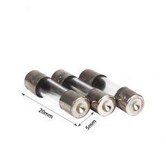 10pcs 5*20mm Fast Blow Glass Fuse 250V Circuit Breaker All Values US Ship