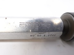 Plug Pin Gage 1.3750″ Go 1.3760″ No Go Smooth Gauge DS8