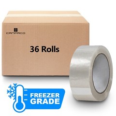 Clear Carton Sealing Tape 2″x110 Yard, 36 rolls per case