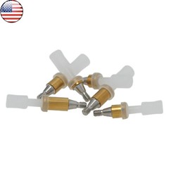 US Dental Hiossen Regular 3-5mm Attachment Abutment & Overdenture Male Caps Kits