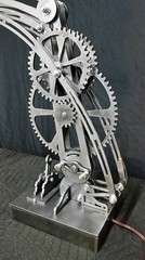 Steampunk STEEL lamp pattern dxf CNC file for PLASMA cutting on thumb drive