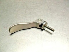 qty 2 – Kipp Cam Levers K0647.15120A2X20 – 0.78, 1/4-20, NATURAL , Stainless new