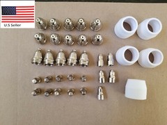 Amico CHF-50 CUT-50HF Plasma Cutter Torch Tips Consumables 35 PCS set Pilot ARC
