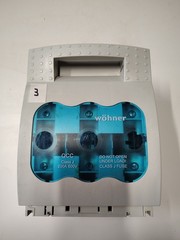 Wohner QCC Class J 200A 600V fuse holder 🆕 See Description Made In Germany