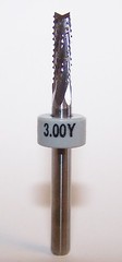 (10) 3.00mm (.1181″) CHIPBREAKER CARBIDE ROUTER BURRS, FT Kyocera 2300.1181.394