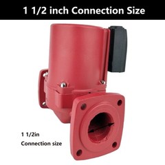 3 Speed 1/8HP Circulating Pump Use w/Outdoor Furnaces,Hot water heat,Solar,115V
