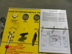 GETZ – HALON RECOVERY / RECYCLE SYSTEM MODEL HFC-227/HALON 1301