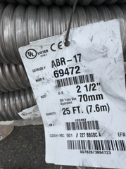 Electri-Flex 2 1/2″ ABR-17 (69472) Aluminum Flexible Conduit 25 Ft. (7.6m)