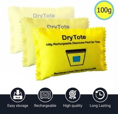 Rechargeable Silica Gel Packs 10 Pack, Color-Change