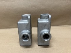 Crouse-Hinds 1/2 FST 1, 3/4 FST 2 Cast Device Box – Lot of 2