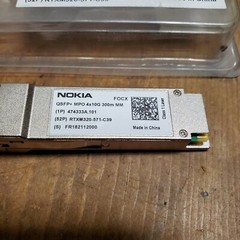NOKIA FOCX 474333A.101 QSFP+ 40G 4x10G 300m 850nm NSN NEW OB Telecom