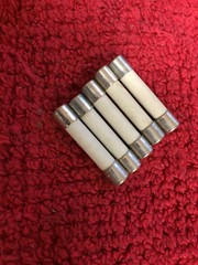 MDA-6 1/4 BUSSMANN FUSE 5 PCS NEW