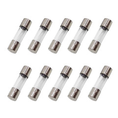 10Pcs F3AL250V 5X20 Mm (3/16 in X 3/4 In) 3A Fast Blow Fuse 250V Glass Fuse