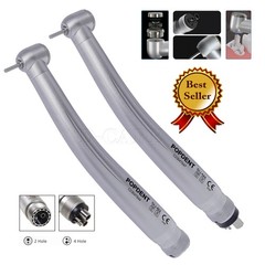 Dental Pana-Max Style High-Speed Handpiece Turbine 2/4 Holes Push Button POPDENT