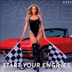 Paige Spiranac 2025 12 Month Wall Calendar Brand New Sealed in Shrink Wrap