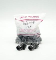 CHELIC SQH3 1010 Ø10-Ø10 Push to connect Straight union Fitting (10 PCS PER BAG)