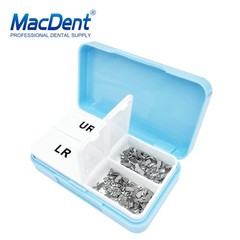 MacDent Dental Orthodontic Buccal Tubes 1st 2nd Molar Tube Roth MBT 022 Bondable