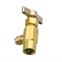 Can Tap Self-Sealing HVAC Freon Tank Adapter Valve Core Refrigerantion Tool Kit