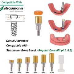Dental Locator Abutment Compatible Multi Implant Systems Overdenture Attachment