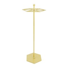 Clothing Display Rack, 360° Rotating, Carbon Steel, 50 lbs Capacity, 56.3 Inch
