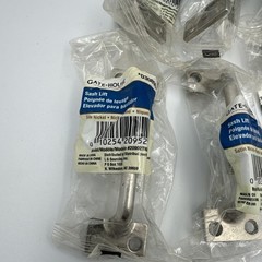 Lot of 6 – Gatehouse 0308962 Window Sliding Sash Lift Pull Handle Metal Silver