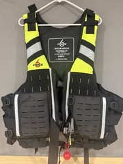 FORCE6 RESCUE OPS PFD Life Jacket Rescue Vest Type 5 Universal Fit THE BEST Nice