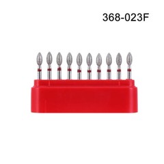 Dental Diamond Burs Egg Football Shape 379-023C/368-023C/379-023XF Coarse Fine