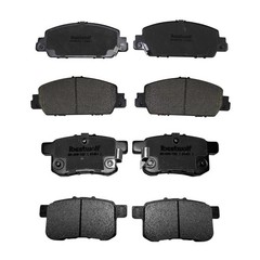 Front Rear Ceramic Brake Pads P-1451 P-1654 Honda Accord 2013-2017