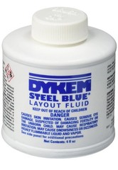 80300 Steel Blue Layout Fluid, Brush-in-Cap (4oz)