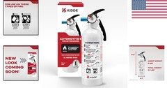 Fire Extinguisher for Vehicles Cars Trucks Single-Use 5BC ‎3.2 pounds