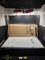 Primex SOHO Pro P3000K 125-0990 30″ Plastic Enclosure w/Base, Hinged Lid, White