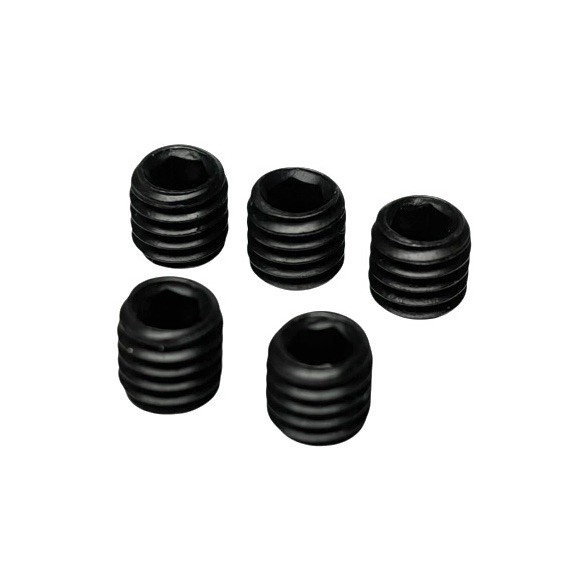 5 pieces M6X1.0 Male Carbon Steel Hex Set Screw Pipe Block Off Plug Fitting
