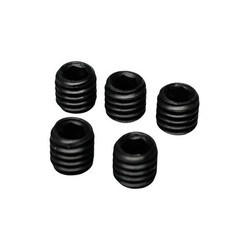 5 pieces M6X1.0 Male Carbon Steel Hex Set Screw Pipe Block Off Plug Fitting