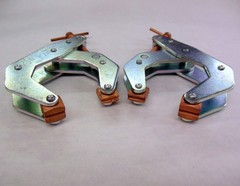 (2) Kant Twist No. 2-1/2D Clamps Made In USA 2.5″ in EXCELENT USED CONDITION