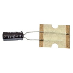 25pcs Nichicon PR 47uf 16V 105°C 20% Radial Electrolytic Capacitors 5x12mm