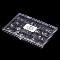 AZDENT Dental Orthodontic Bands with Buccal Tube 1st Molar Roth 022″ 16#-35#