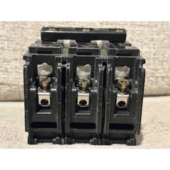 Siemens B320 20 Amp 3-Pole 240V Type BL Circuit Breaker HACR Rated 10k AIC