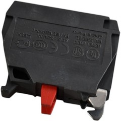 Schneider Electric ZBE-102 Harmony 22mm Push Button Contact Block 1NC Red