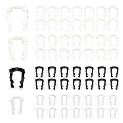 60 PCS Fuel Line Retainer Clip Assortment 4 Types 3/8″ 5/16″ 1/2″ 5/8″ OD Fuel L