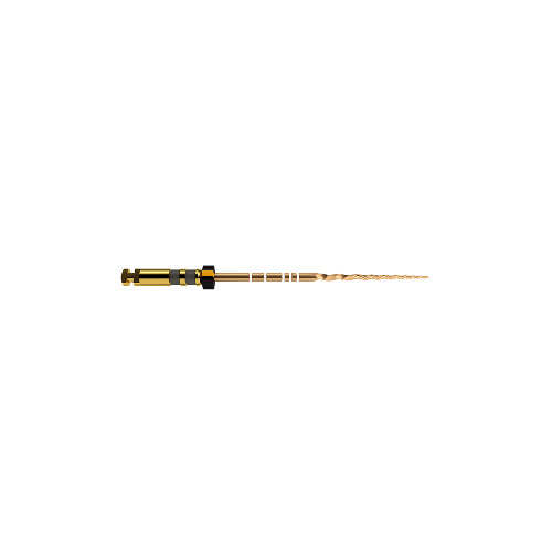 Dentsply A0411221G0403 ProTaper Gold Rotary Files 21mm F4 Double Black 6/Pk