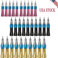 1-10*Dental Slow Low Speed Straight Handpiece Nosecone For NSK E-type Air Motor