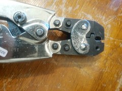 NICE RARE Molex ETC Crimp Crimper Splice Hand Tool # RHT 2200 w/ 12-10 head